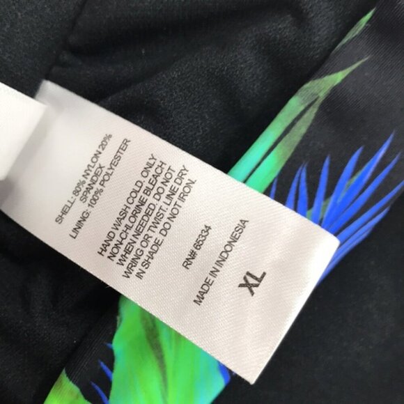 Salt + Cove Juniors' Tropic Glo Bandeau Bikini Top - Picture 8 of 8